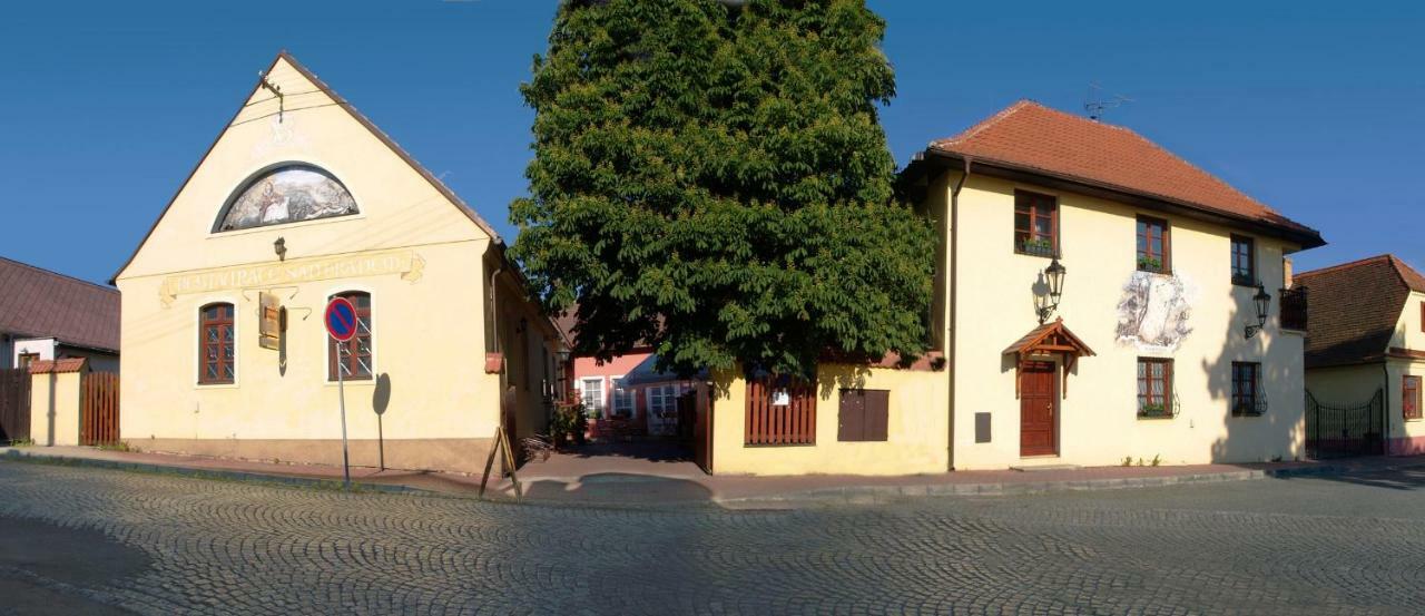 Hotel Penzion a Restaurace Nad Hradem Křivoklát Exterior foto