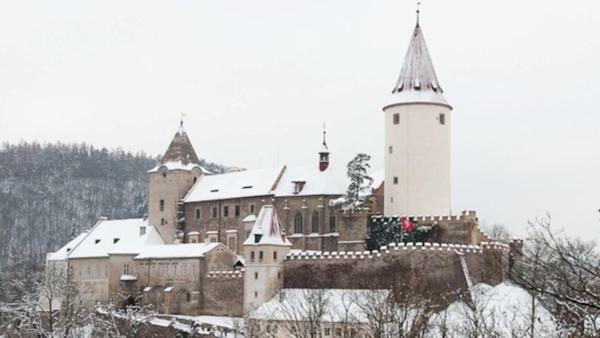 Hotel Penzion a Restaurace Nad Hradem Křivoklát Exterior foto